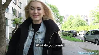 Польская студентка отдается пикаперу в киску за деньги в лесу
