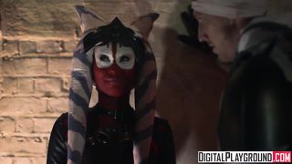 Штурмовик отымел краснокожую Дарт Талон в порно версии Star Wars