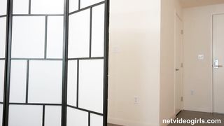 Кудрявая латинка пришла на собеседование, а попала на ЖМЖ трах