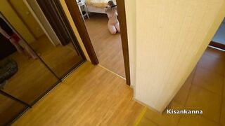 Домашний деспот ебет русскую жену в БДСМ стиле за опоздание домой
