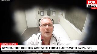 Криминальная сводка: зрелый доктор арестован за домогательства и еблю с гимнасткой