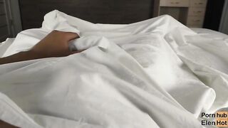 Громкий трах верхом и раком с блондинкой с перевязанными веревкой сиськами