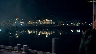 Люси Гриффитс активно трахается в порту в сериале «Настоящая кровь»