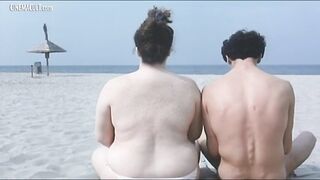 Нарезка голых толстушек в сценах секса из реальных фильмов