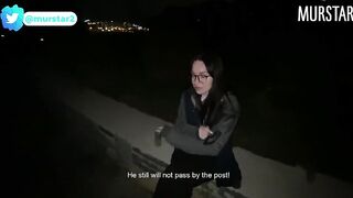 Охранник Измайловского парка ночью отымел брюнетку до вагинального кремпая за ночлег