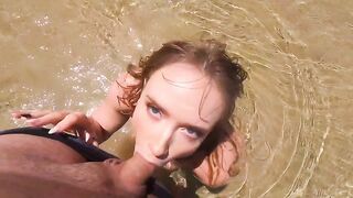 Скарлет и Элик Чейзы занялись анальным сексом на пляже