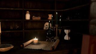 Ведьма напутала с заклинанием и была выебана бабой с хуем