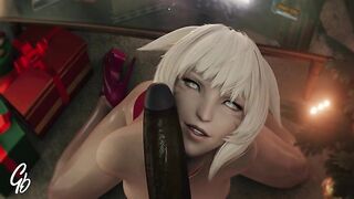 Отсос и ебля в миссионерской позе с негром Иштолы Рул с пушистыми ушами