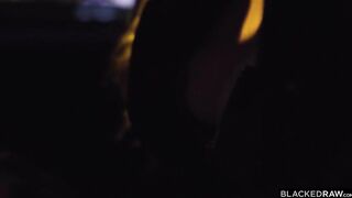 Татуированная неформалка Валерика Стил отведала огромного черного хуйца