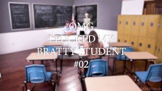 Студентка Кэти Куш обожает индивидуальные занятия на члене учителя