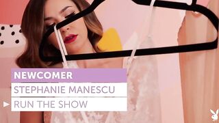 Цвет настроения розовый: нежная эрофотосессия красотки Стефани Манеску