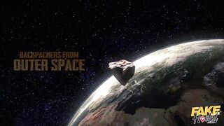 Секс туристки из космоса Миа Трейси и Кайра Кампен отведали земного хуйца