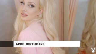 Апрельские именинницы Playboy в возбуждающей эротической нарезке