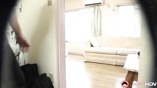 Любительский секс кастинг веселой японки Юкари Савада на съемной хате