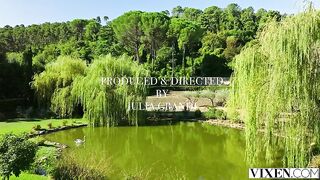 Преданный садовник подобрал «‎ключик» к киске любвеобильной Рики Фейн