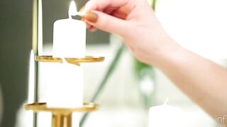 Грудастая русская массажистка Хейзел Грейс осчастливила конец клиента