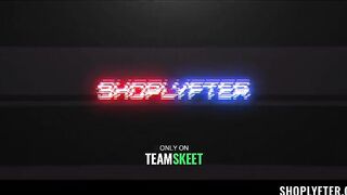 Добрая продавщица Лекси Лор наробингудилась и попала на секс с охраной