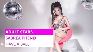 Эрофотосессия в стиле диско с грудастой негритянкой СаБреа Феникс