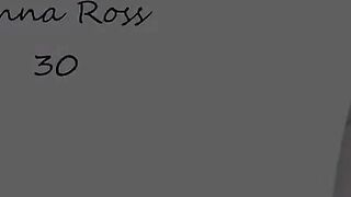 30-летняя домохозяйка Ленна Росс балует себя мастурбацией вибратором