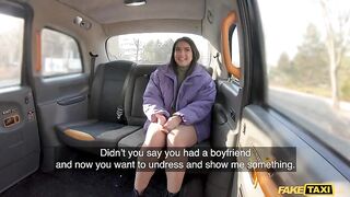 Холодное лето 2023: малышка Лена Кокс греется на члене чешского таксиста