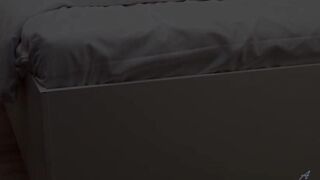 Грудастая мамка Анжелика Харт балует бритую киску дрочкой вибратором