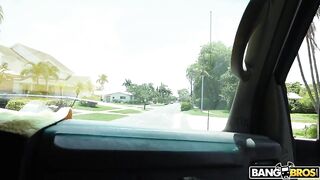 Прибыльная поездка симпатичной любительницы случайного секса Сиси Роуз