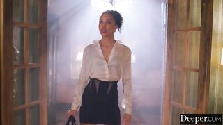 Неожиданная встреча воровки Алексис Тэ с грабителем завершилась трахом