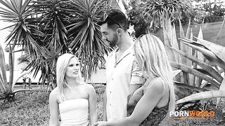 Шалина Дивайн пригласила в гости подругу Кэнди Лишес для анала втроем