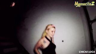 Польскую тинку отъебали в заброшенном доме на бразильском порно кастинге
