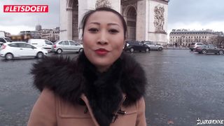 Грудастая туристка из Китая соглашается на съемки в анальном порно