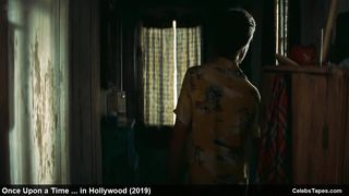 Горячие Дакота Фэннинг и Марго Робби в фильме «Однажды в... Голливуде»
