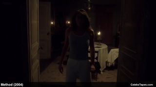 Красивые секс сцены с Элизабет Хёрли в триллере «Метод»