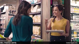 Габриэль Хеспе, Кэтрин Хан и Таня Халилл в откровенных сценах сериала «Миссис Флетчер»