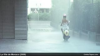 Голая Луиза Бургуэн занимается сексом с мужчиной в фильме «Девушка из Монако»