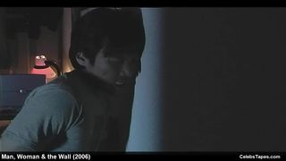 Такаси Ода жестко трахает Солу Аои в триллере «Мужчина, женщина и стена»