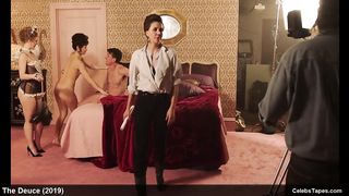 Коди Кэмерон, Эмили Мид и Катрина Каннингем в секс сценах из сериала «Двойка»