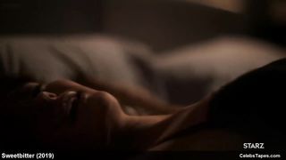 Элла Пернелл в красивом белье и эротической сцене из сериала «Сладкая горечь»