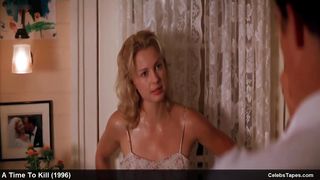 Сандра Буллок и Эшли Джадд в горячих сценах из фильма «Время убивать»