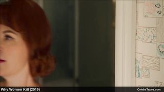 Александра Даддарио, Джиннифер Гудвин и Люси Лью в секс сценах из сериала «Почему женщины убивают»