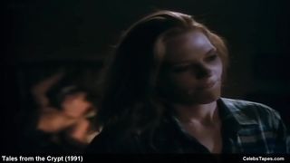 Марг Хелгенбергер в нижнем белье после секса в сериале «Байки из склепа»