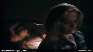 Марг Хелгенбергер в нижнем белье после секса в сериале «Байки из склепа»