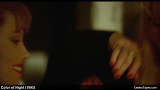 Джейн Марч и Лесли Энн Уоррен занимаются сексом в фильме «Цвет ночи»