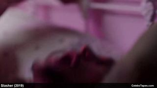 Голая Женевьев ДеГрейвс в секс сценах из сериала «Слэшер»