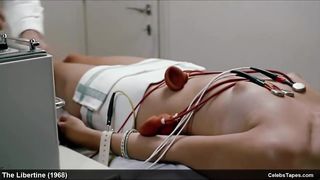 Нарезка секс сцен с Катрин Спаак из эротической драмы «Распутница»