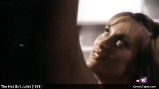 Андреа Албани, Конча Валеро и Нина Херлан в секс сценах из «Горячая девушка Джульетта»