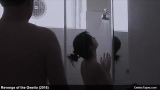 Секс с голыми Жаннет Валенсия и Мэри Аннегелин в фильме «Месть Гвейло»