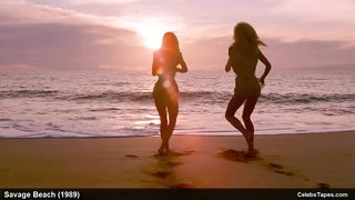 Полуголые актрисы в эротическом боевике «Дикий пляж»