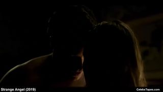 Белла Хиткот и Лейн Нил на секс оргии в сериале «Странный ангел»