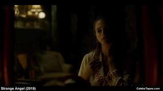 Белла Хиткот и Лейн Нил на секс оргии в сериале «Странный ангел»