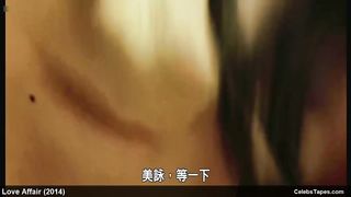 Хан Се-а и Юн Джи-мин в сексуальных сценах из дорамы «Тайный роман»